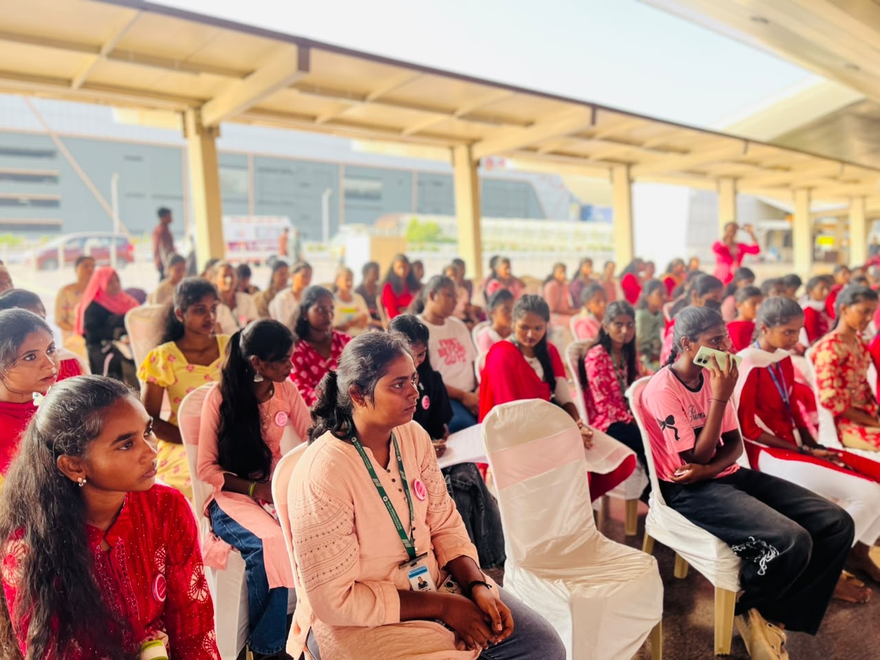 Students and participants follow the Fitathon 2026 programme.
